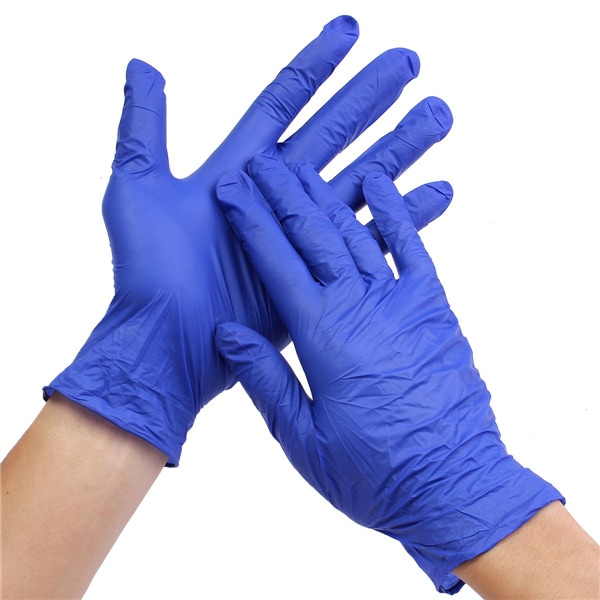HEAVY DUTY RUBBER PVC GLOVES Decorating//Building//Protective//Safety//DIY//Set//Pair