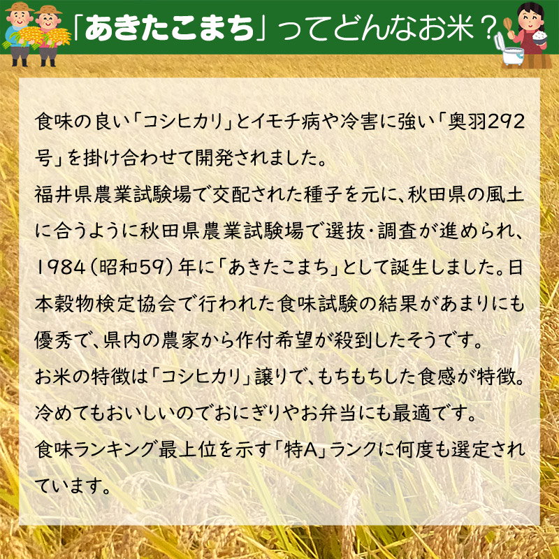 しいお ☆翌日発送あり☆ 秋田県産 あきたこまち 20kg (5kg×4袋)令和3年産 お届け時期選べる 新米 令和4年 一等米 20キロ  ：秋田県北秋田市 はできませ - shineray.com.br