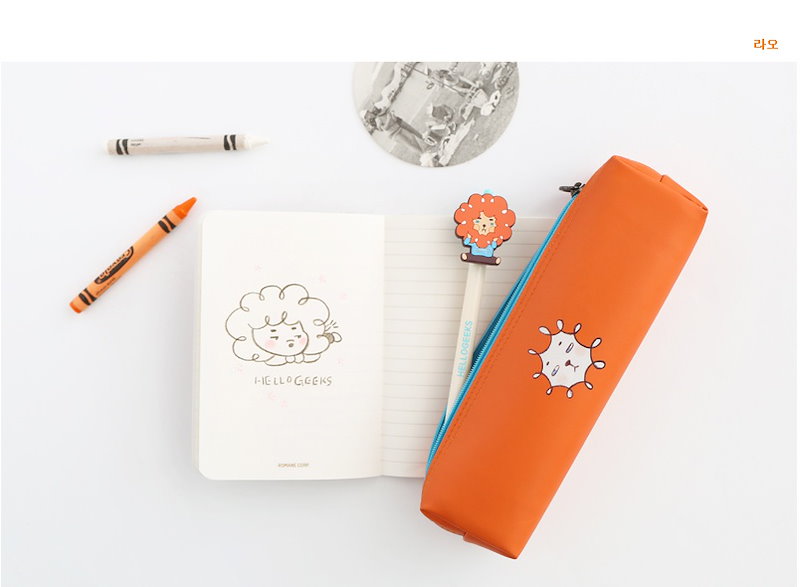 Qoo10 かわいい キャラクター 筆入れ ポーチ