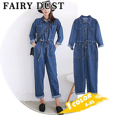 Qoo10 つなぎ おしゃれ ツナギ デニムパンツ レディース服 Qoo10 つなぎ おしゃれ ツナギ デニムパンツ レディース服