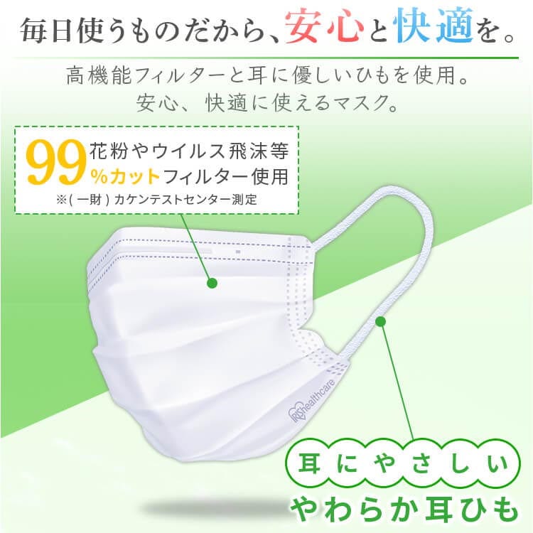 Qoo10] 【120枚入り】 マスク 不織布マスク