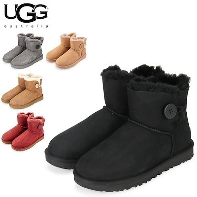 Qoo10 アグ アグ Ugg ムートン ブーツ ミニ ベ シューズ