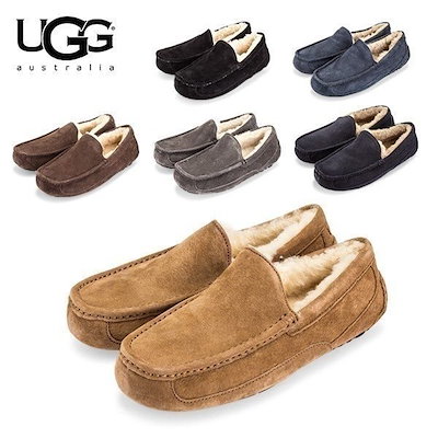 Qoo10 アグ アグ Ugg モカシン アスコット As シューズ