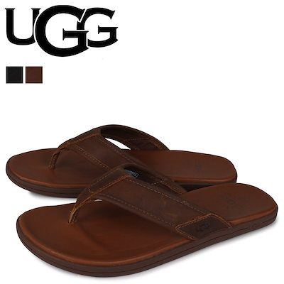 ugg seaside leather flip flop