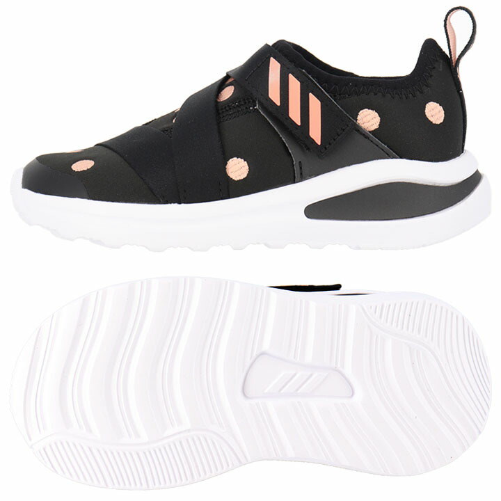 Qoo10 キッズ ベビー スニーカー スリッポン シューズ 女の子 12 16 0cm 子供靴 アディダス Adidas フォルタラン Fortarun X Collab I ミニーマウス Fy2619