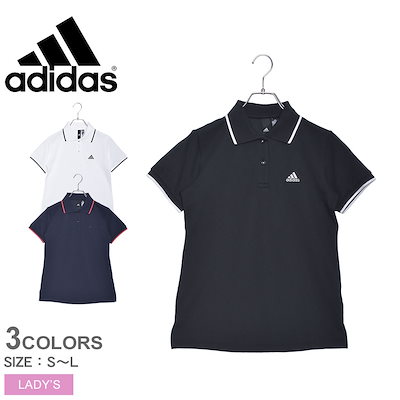 Qoo10 アディダス Adidas アディダス ポロシャツ M レディース服