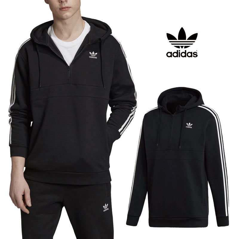 Qoo10 Adidas Originals Ed6050 アディダス トップス セーター パーカー フリース 長袖tシャツ Tシャツ レディース メンズ 韓国ファッション スポーツウェア 裏起毛