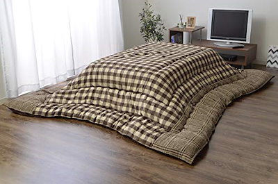 オリジナル イケヒコこたつ布団正方形チェッカー約55cmブラウンチェック日本製 518 布団 オリジナル イケヒコこたつ布団正方形チェッカー約55cmブラウンチェック日本製 518 布団