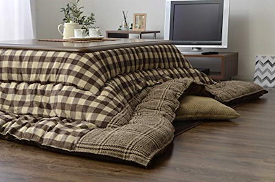 オリジナル イケヒコこたつ布団正方形チェッカー約55cmブラウンチェック日本製 518 布団 オリジナル イケヒコこたつ布団正方形チェッカー約55cmブラウンチェック日本製 518 布団