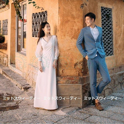 42 割引 高知インター店 ウエディングドレス二次会花嫁前撮り長袖サテンウェディングドレスロングドレス結婚式ハ ワンピース ドレス レディース服 Coyoterungolf Com