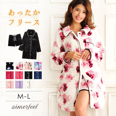 Qoo10 エメフィール 可愛い ルームウェア あったか 無地 フ 下着 レッグウェア