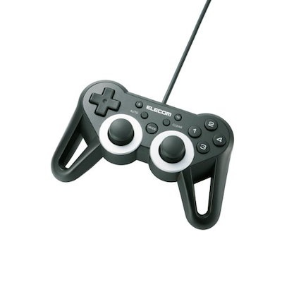 返品送料無料 エレコム 10年モデル エレコムゲームパッドusb接続12ボタンアナログスティック搭載振動 連射 マウス キーボード 入力機器 Cityofalamosa Org