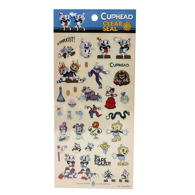 Qoo10 エンスカイ Cuphead カップヘッド クリア シ 文具