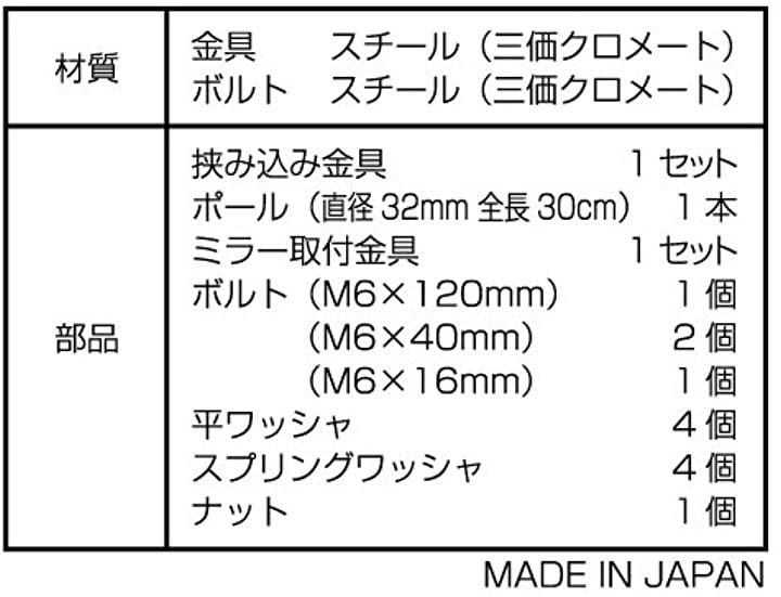 人気No.1 エーモン amon 安全計画 ガレージミラー金具 ブロック塀用 6720 discoversvg.com