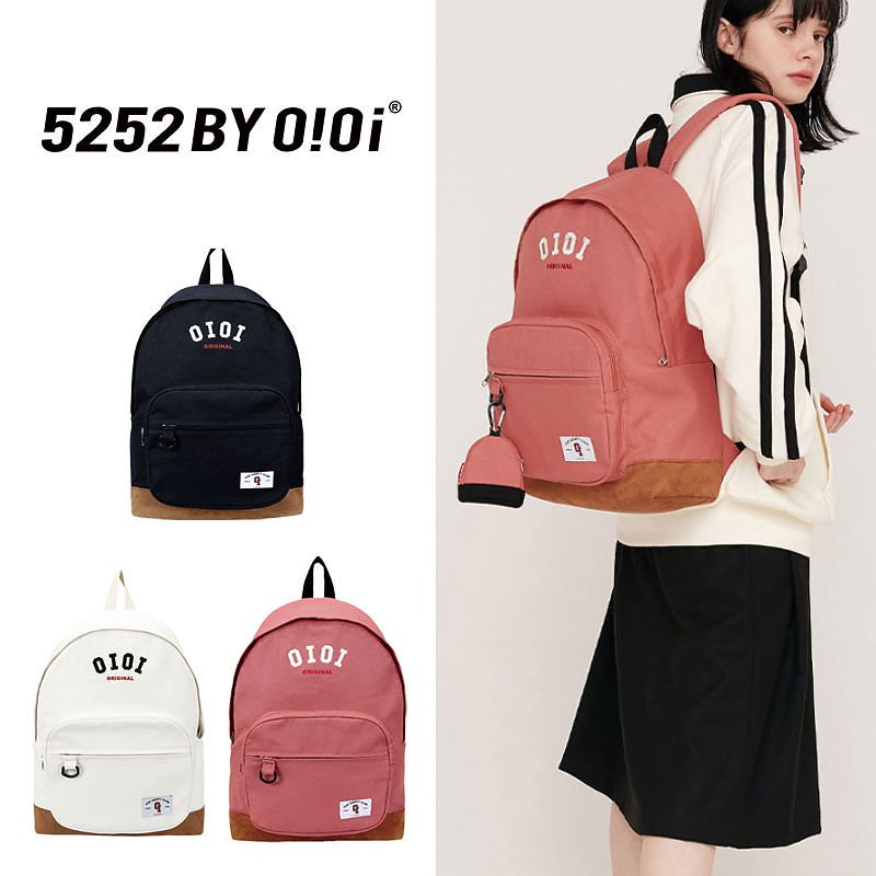 Qoo10 5252by Oioi Heritage Oxford Backpack バックパック 大容量 バッグ リュック 韓国ファッション レディース メンズ