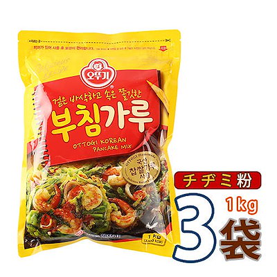 Qoo10 オットギ オットギ チヂミ粉 1kg 食品