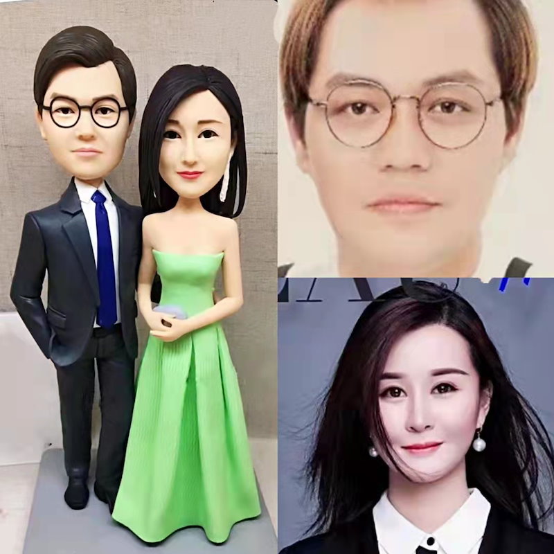 正規品2年保証 オーダーメイド 3d肖像画似顔絵人形 結婚祝い記念日誕生日プレゼントに カップル夫婦父母親9 新製品在庫有り ホーム 生活 ホビー コスプレ Mncomercial Com Br