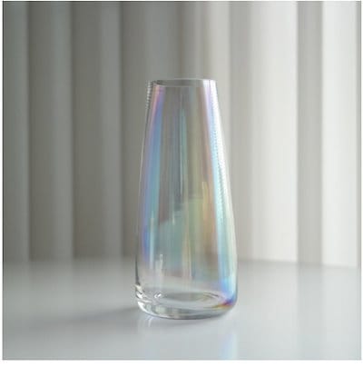 Qoo10 オーロラ ホログラム グラス 玻璃 花瓶 家具 インテリア