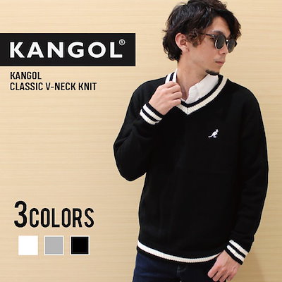 Qoo10 カンゴール メンズ カンゴール Kangol ニット メンズファッション