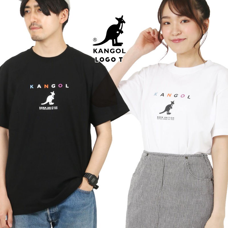 Qoo10 Kangol カンゴール Tシャツ ロゴtシャツ ワンポイント トップス ポイントロゴ 無地 お揃い カップル 半袖 おしゃれ 夏 ラウンドネック メンズ レディース ユニセックス 男女兼用 カジュア