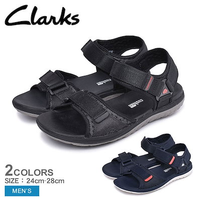 Qoo10 クラークス Clarks クラークス サンダル ステ メンズバッグ シューズ 小物