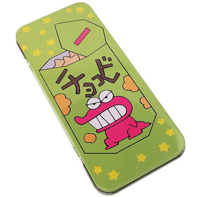 Qoo10 クレヨンしんちゃん 缶ペンケース キャラ 文具