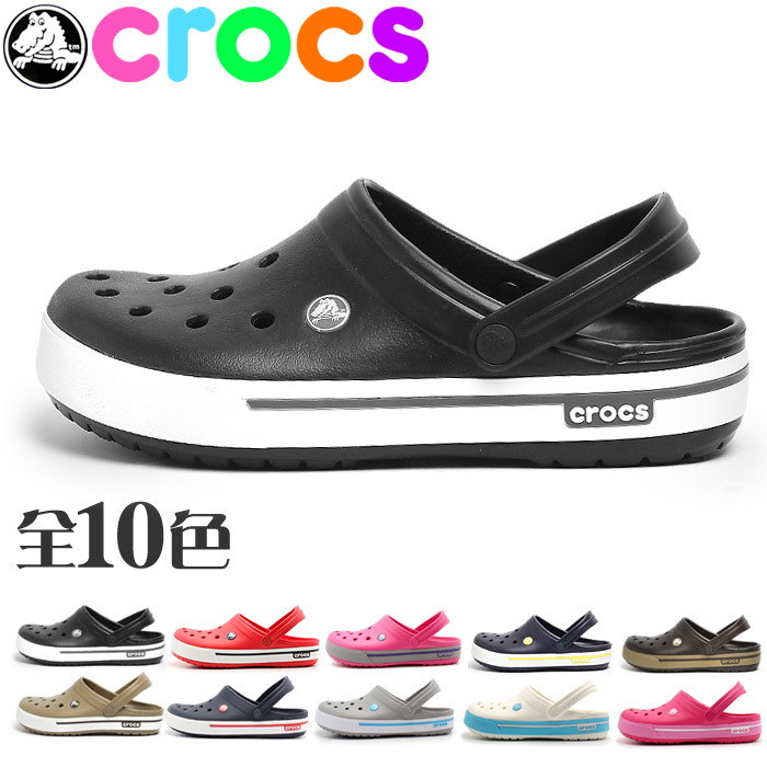 Qoo10 クロックス クロックバンド 2 5 Crocs Crocband レディース メンズ フラット シューズ サボ サンダル