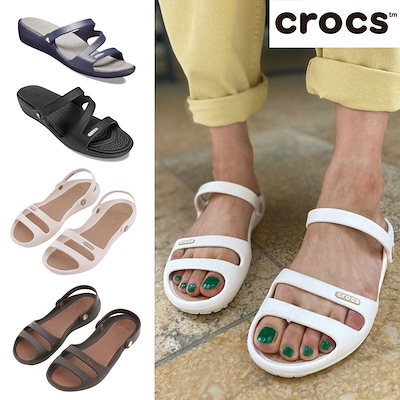 Qoo10 クロックス Crocs Cleo 2 シューズ