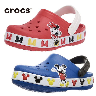Qoo10 クロックス Crocs Disney Micke キッズ