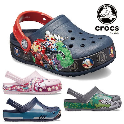 Qoo10 クロックス Crocs Fun Lab Dino キッズ