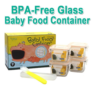 Qoo10 Baby Food Containers 4ea Set Baby Food Containers ベビー マタニティ