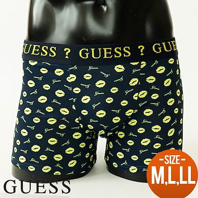 Qoo10 ゲス Guess ゲス ボクサーパンツ Nav メンズファッション