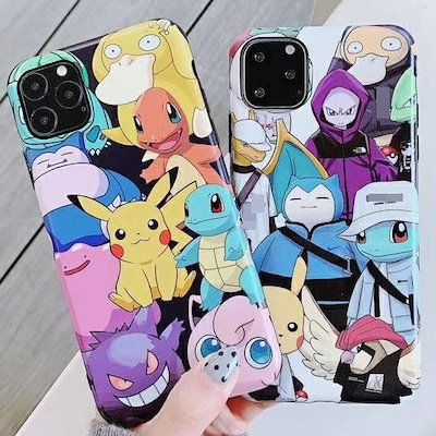 Qoo10 ゲンガー カートゥーン ポケットモンスタ スマホケース 保護フィルム