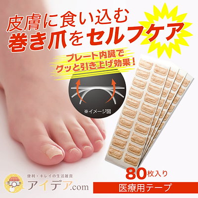 Qoo10 コジット メール便 皮膚に食い込む巻爪をセルフケ ダイエット 矯正