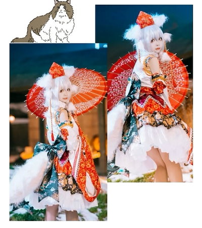 Qoo10 コスプレ衣装 東方project 犬走椛 ホビー コスプレ