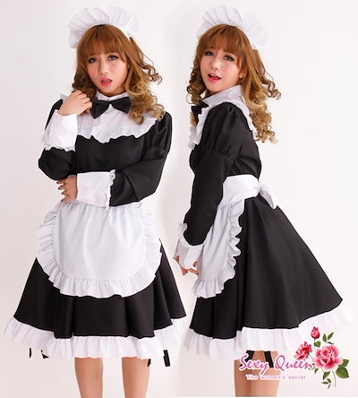 Qoo10 コスプレ メイド エプロン メイド服 コ レディース服