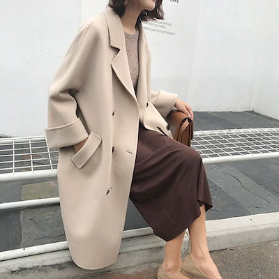 楽天スーパーセール コートロングトレンチコートレディース秋冬ラシャコートアウター着痩せお洒落上品 アウター