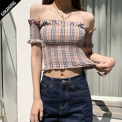 Qoo10 ゴゴシング Gogosing チェックスモックオフ レディース服 Qoo10 ゴゴシング Gogosing チェックスモックオフ レディース服