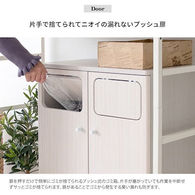 人気デザイナー ゴミ箱ごみ箱おしゃれ2連式45リットル分別幅50db 802ダストボックス木目調 インテリア 装飾 Headshotsbar Com