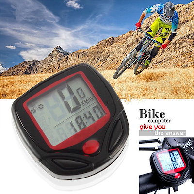 Qoo10 サイクルメーター スピードメーター 自転 自転車