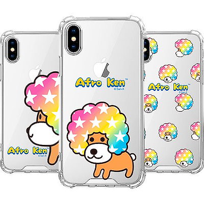 Qoo10 サンエックス アフロ犬透明ケース スマホケース