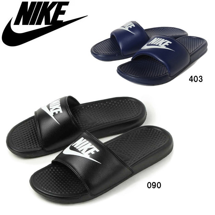 Qoo10 サンダル ナイキ シャワーサンダル べナッシ 3430 ビーチサンダル メンズ レディース Nike Benassi