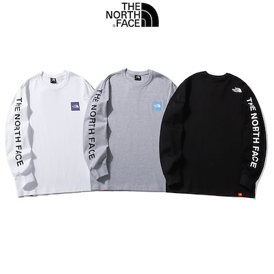 Qoo10 ザノースフェイス ノースフェイス Tシャツ メンズ 長袖 メンズファッション