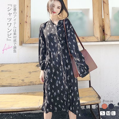 Qoo10 シャツワンピ ワンピース レディース き レディース服