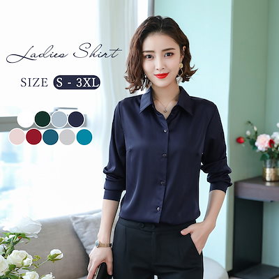 Qoo10 シャツ レディース トップス Yシャツ レディース服