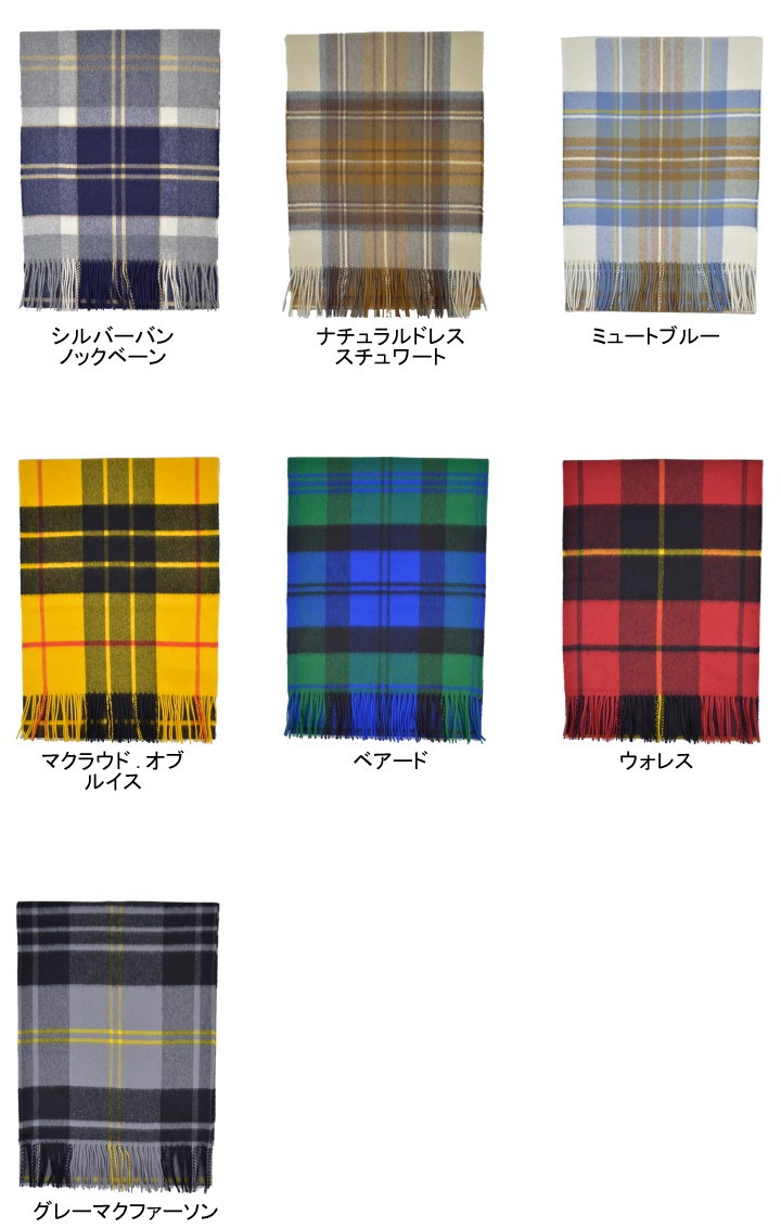 Qoo10 ジョンストンズ ストール 中判 カシミア 秋冬 チェック マフラー レディース Johnstons 190cm35cm Wa