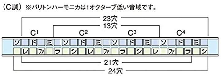 Qoo10] 21穴複音ハーモニカ 高級ハミング SU