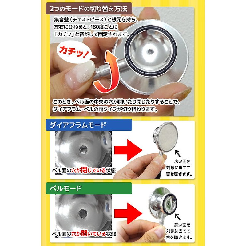 市場 聴診棒 打診棒スティック90 DOGYU 01444