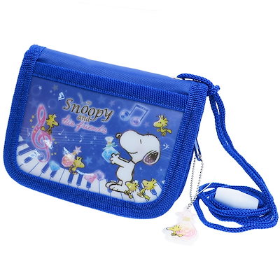 Qoo10 スヌーピー 子供 財布 ネックストラップ キッズ