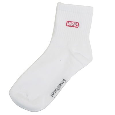 Qoo10 スモールプラネット Marvel 女性用 白 靴下 レディー 下着 レッグウェア